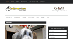 Desktop Screenshot of crittersitca.com